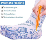 Acupressure Reflexology Socks - Get FREE Massage Stick