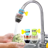 Home Kitchen Faucet Tap Water Clean Purifier Filter(Pack of 2)