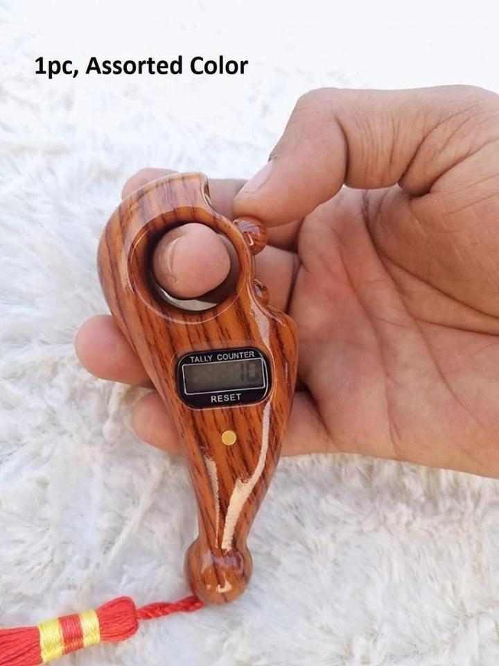 LED DISPLAY Digital JAAP MALA - ROTATING PRAYER BEADS WITH LED DISPLAY
