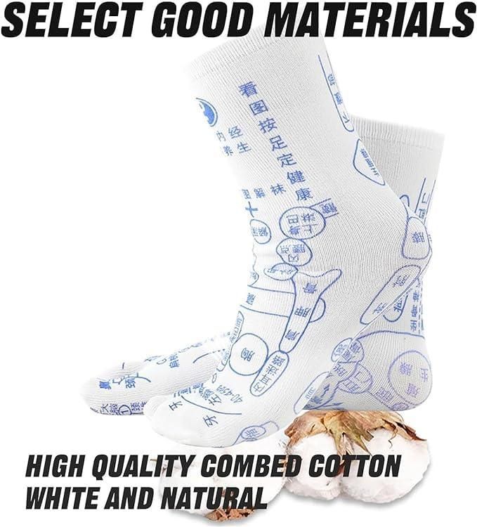 Acupressure Reflexology Socks - Get FREE Massage Stick