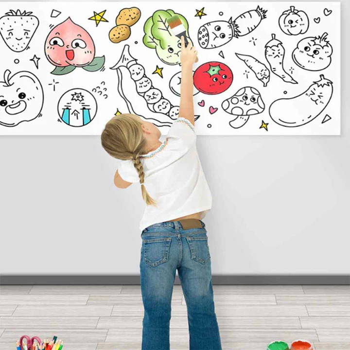 Reusable Colorful Creativity Roll(2 meters)