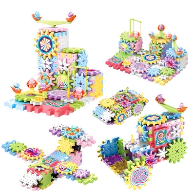 Electric Gear Building Block (101 Pieces) - Inspire Creativity In Kids