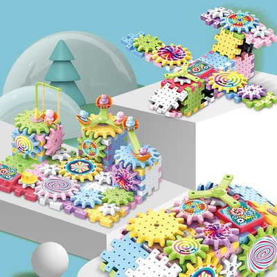 Electric Gear Building Block (101 Pieces) - Inspire Creativity In Kids