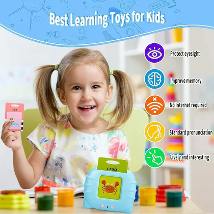 Talking Flash Cards - Best Educational Learning Kit