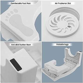 INNOVATIVE ANTICONSTIPATION POTTY STOOL - FOR PERFECT TOILET POSTURE