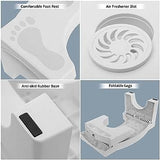 INNOVATIVE ANTICONSTIPATION POTTY STOOL - FOR PERFECT TOILET POSTURE