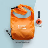 FOLDABLE & PORTABLE BAG FOR SHOPPING, TRAVELLING & OUTDOOR ACTIVITIES (SET OF 2)