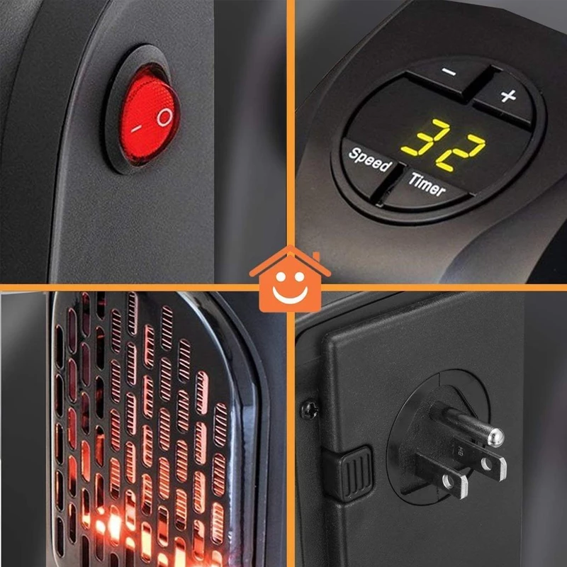 Portable, Compact and Power Saving Handy Heater
